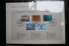 Schweiz Ersttagsblätter 1997-2001 im Post-Binder #LZ781