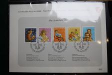 Schweiz Ersttagsblätter 1997-2001 im Post-Binder #LZ781