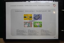 Schweiz Ersttagsblätter 1997-2001 im Post-Binder #LZ781