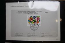 Schweiz Ersttagsblätter 1997-2001 im Post-Binder #LZ781