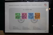 Schweiz Ersttagsblätter 1997-2001 im Post-Binder #LZ781