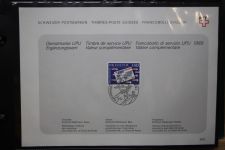 Schweiz Ersttagsblätter 1997-2001 im Post-Binder #LZ781