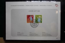 Schweiz Ersttagsblätter 1997-2001 im Post-Binder #LZ781