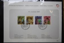 Schweiz Ersttagsblätter 1997-2001 im Post-Binder #LZ781
