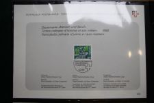 Schweiz Ersttagsblätter 1997-2001 im Post-Binder #LZ781