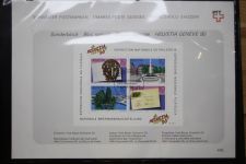 Schweiz Ersttagsblätter 1997-2001 im Post-Binder #LZ781