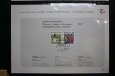 Schweiz Ersttagsblätter 1997-2001 im Post-Binder #LZ781