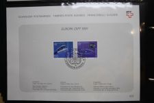 Schweiz Ersttagsblätter 1997-2001 im Post-Binder #LZ781
