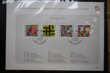 Schweiz Ersttagsblätter 1997-2001 im Post-Binder #LZ781