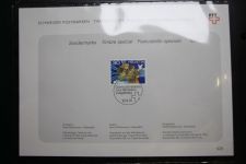 Schweiz Ersttagsblätter 1997-2001 im Post-Binder #LZ781