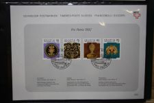 Schweiz Ersttagsblätter 1997-2001 im Post-Binder #LZ781