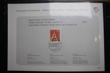 Schweiz Ersttagsblätter 1997-2001 im Post-Binder #LZ781
