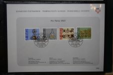 Schweiz Ersttagsblätter 1997-2001 im Post-Binder #LZ781