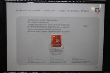 Schweiz Ersttagsblätter 1997-2001 im Post-Binder #LZ781