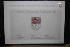 Schweiz Ersttagsblätter 1997-2001 im Post-Binder #LZ781