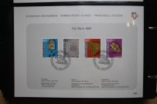 Schweiz Ersttagsblätter 1997-2001 im Post-Binder #LZ781