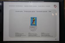 Schweiz Ersttagsblätter 1997-2001 im Post-Binder #LZ781