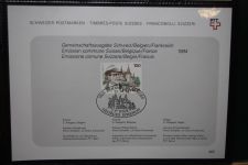 Schweiz Ersttagsblätter 1997-2001 im Post-Binder #LZ781