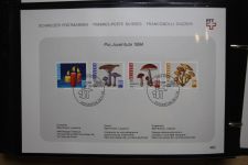 Schweiz Ersttagsblätter 1997-2001 im Post-Binder #LZ781