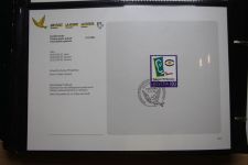 Schweiz Ersttagsblätter 1997-2001 im Post-Binder #LZ781