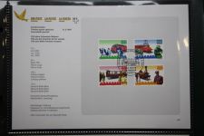 Schweiz Ersttagsblätter 1997-2001 im Post-Binder #LZ781