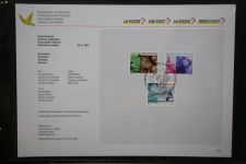 Schweiz Ersttagsblätter 1997-2001 im Post-Binder #LZ781