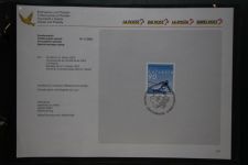 Schweiz Ersttagsblätter 1997-2001 im Post-Binder #LZ781