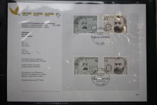 Schweiz Ersttagsblätter 1997-2001 im Post-Binder #LZ781