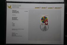 Schweiz Ersttagsblätter 1997-2001 im Post-Binder #LZ781