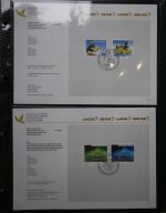 Schweiz Ersttagsblätter 1997-2001 im Post-Binder #LZ781