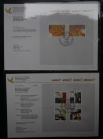 Schweiz Ersttagsblätter 1997-2001 im Post-Binder #LZ781