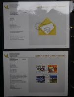 Schweiz Ersttagsblätter 1997-2001 im Post-Binder #LZ781