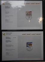 Schweiz Ersttagsblätter 1997-2001 im Post-Binder #LZ781
