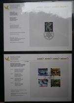 Schweiz Ersttagsblätter 1997-2001 im Post-Binder #LZ781