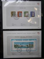 Schweiz Ersttagsblätter 1997-2001 im Post-Binder #LZ781