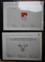 Schweiz Ersttagsblätter 1997-2001 im Post-Binder #LZ781