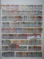 Deutsches Reich dicht gestecktes Lager mit viel Material im Einsteckalbum #LZ782