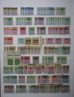 Deutsches Reich dicht gestecktes Lager mit viel Material im Einsteckalbum #LZ782