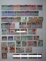 Deutsches Reich dicht gestecktes Lager mit viel Material im Einsteckalbum #LZ782