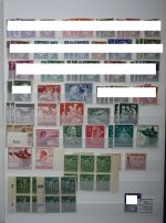 Deutsches Reich dicht gestecktes Lager mit viel Material im Einsteckalbum #LZ782