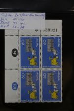 Israel 4er Blocks und Einheiten im Safe-Album #LZ785
