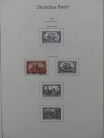 Deutsches Reich ab 1872-1933 teilbesammelt in 2 Leuchtturm Vordrucken #LZ789
