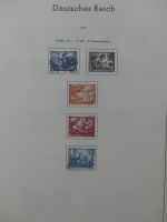 Deutsches Reich ab 1872-1933 teilbesammelt in 2 Leuchtturm Vordrucken #LZ789