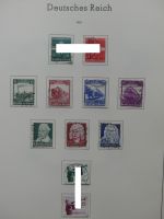 Deutsches Reich ab 1872-1933 teilbesammelt in 2 Leuchtturm Vordrucken #LZ789