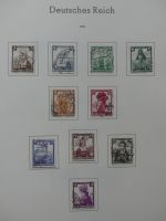 Deutsches Reich ab 1872-1933 teilbesammelt in 2 Leuchtturm Vordrucken #LZ789