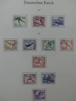 Deutsches Reich ab 1872-1933 teilbesammelt in 2 Leuchtturm Vordrucken #LZ789