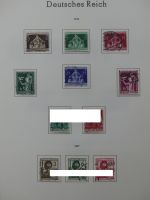 Deutsches Reich ab 1872-1933 teilbesammelt in 2 Leuchtturm Vordrucken #LZ789