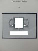 Deutsches Reich ab 1872-1933 teilbesammelt in 2 Leuchtturm Vordrucken #LZ789