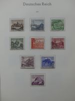 Deutsches Reich ab 1872-1933 teilbesammelt in 2 Leuchtturm Vordrucken #LZ789