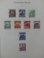 Deutsches Reich ab 1872-1933 teilbesammelt in 2 Leuchtturm Vordrucken #LZ789